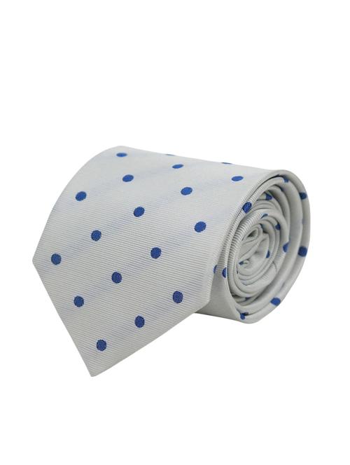 white micro fiber tie - 13092329 - Very Small Image - 1