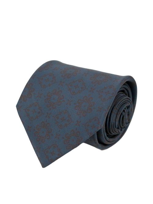 blue micro fiber tie - 13092370 - Very Small Image - 1