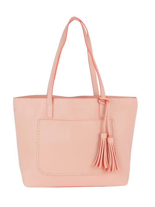 pink leatherette handbag - 13093772 - Very Small Image - 1