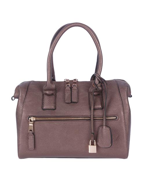 purple leatherette handbag - 13093784 - Very Small Image - 1