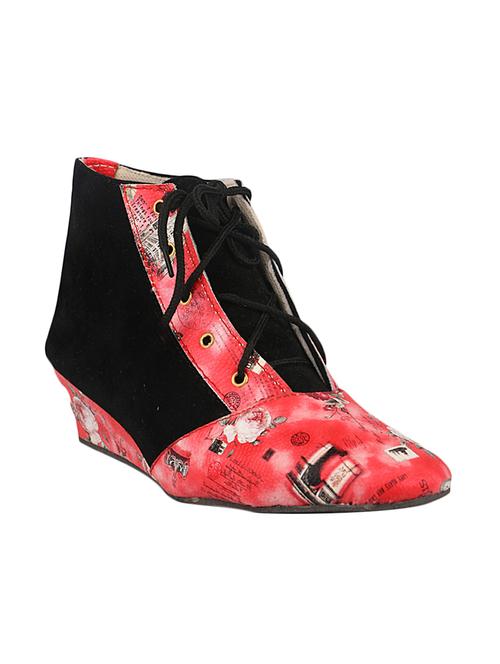 red ankle boot - 13094831 - Very Small Image - 1