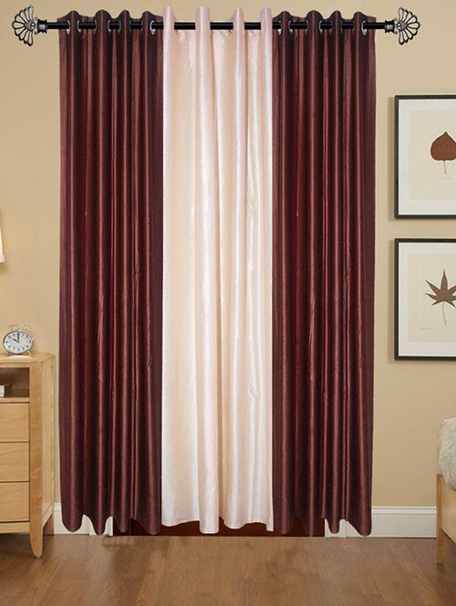 solid crush door curtain set of 3 84 x 48 in(size : 213 x 122 cm) - 13095866 - Very Small Image - 1