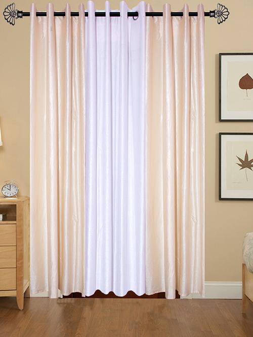 solid crush door curtain set of 3 84 x 48 in(size : 213 x 122 cm) - 13095888 - Very Small Image - 1