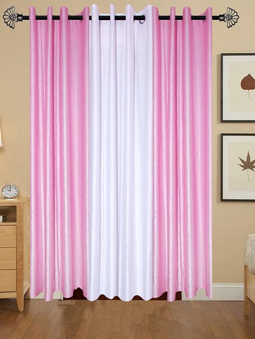 solid crush door curtain set of 3 84 x 48 in(size : 213 x 122 cm) - 13095952 - Very Small Image - 1