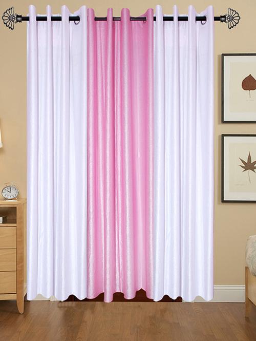 solid crush door curtain set of 3 84 x 48 in(size : 213 x 122 cm) - 13095983 - Very Small Image - 1