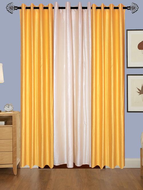 solid crush door curtain set of 3 84 x 48 in(size : 213 x 122 cm) - 13096011 - Very Small Image - 1
