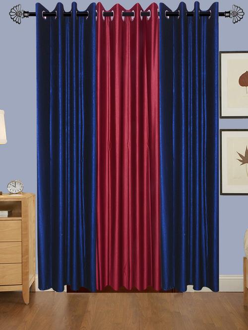 solid crush door curtain set of 3 84 x 48 in(size : 213 x 122 cm) - 13096025 - Very Small Image - 1