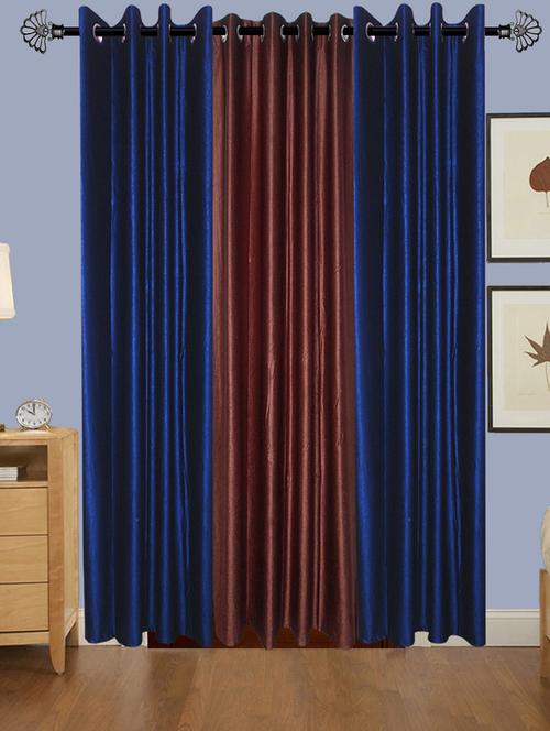 solid crush door curtain set of 3 84 x 48 in(size : 213 x 122 cm) - 13096026 - Very Small Image - 1
