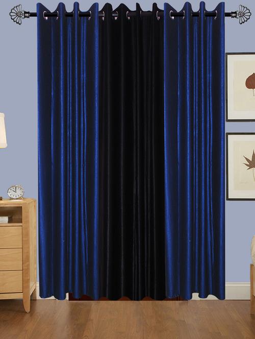 solid crush door curtain set of 3 84 x 48 in(size : 213 x 122 cm) - 13096028 - Very Small Image - 1