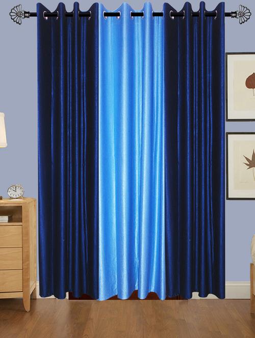 solid crush door curtain set of 3 84 x 48 in(size : 213 x 122 cm) - 13096037 - Very Small Image - 1
