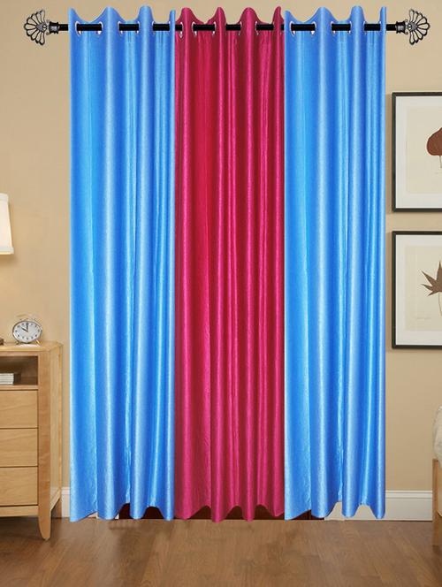 solid crush door curtain set of 3 84 x 48 in(size : 213 x 122 cm) - 13096069 - Very Small Image - 1
