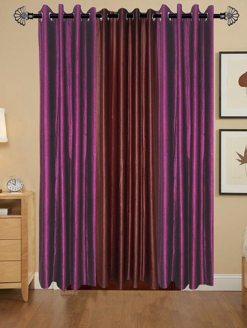 solid crush door curtain set of 3 84 x 48 in(size : 213 x 122 cm) - 13096074 - Very Small Image - 1