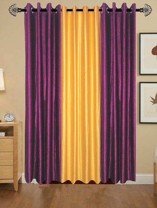 solid crush door curtain set of 3 84 x 48 in(size : 213 x 122 cm) - 13096083 - Very Small Image - 1