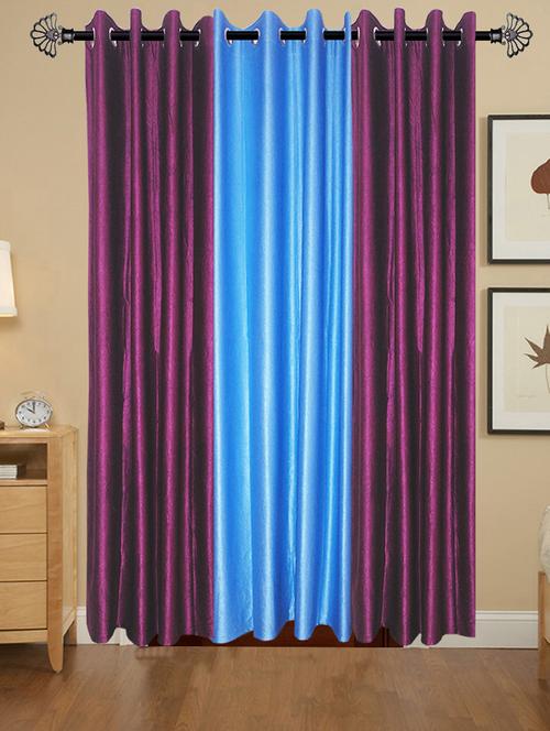 solid crush door curtain set of 3 84 x 48 in(size : 213 x 122 cm) - 13096086 - Very Small Image - 1