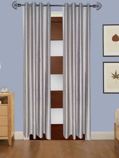 solid crush window curtain set of 2 60 x 48 in(size : 152 x 122 cm) - 13096120 - Very Small Image - 1