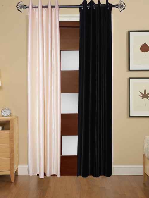 solid crush window curtain set of 2 60 x 48 in(size : 152 x 122 cm) - 13096166 - Very Small Image - 1