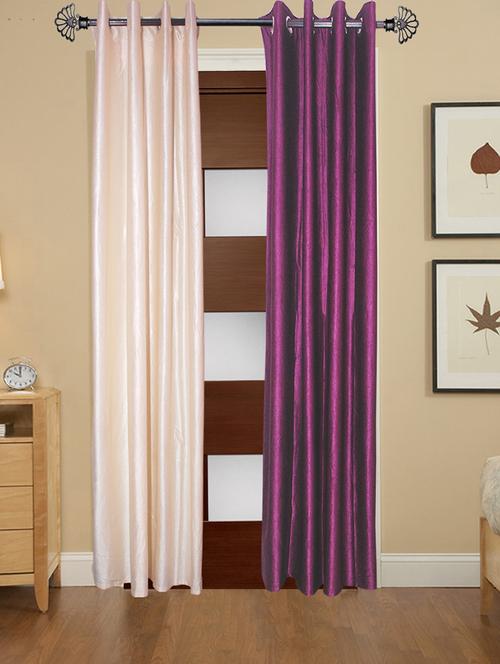 solid crush window curtain set of 2 60 x 48 in(size : 152 x 122 cm) - 13096177 - Very Small Image - 1