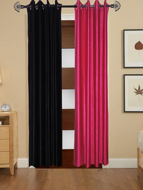 solid crush window curtain set of 2 60 x 48 in(size : 152 x 122 cm) - 13096187 - Very Small Image - 1