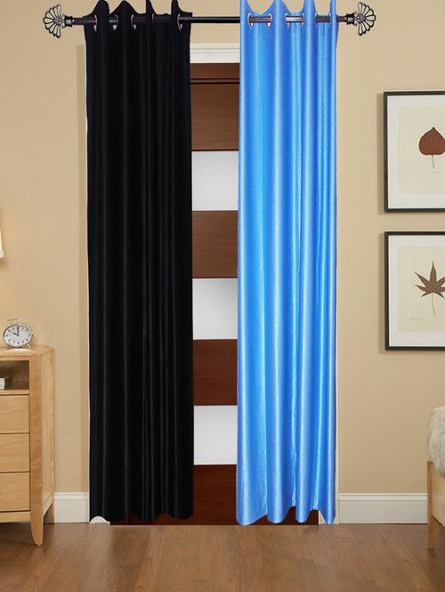 solid crush window curtain set of 2 60 x 48 in(size : 152 x 122 cm) - 13096188 - Very Small Image - 1