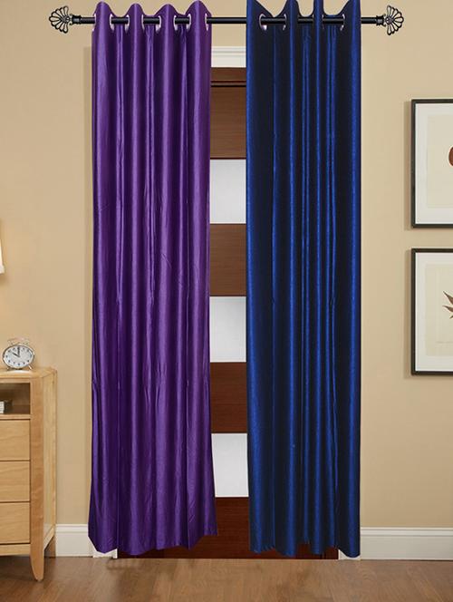 solid crush window curtain set of 2 60 x 48 in(size : 152 x 122 cm) - 13096197 - Very Small Image - 1