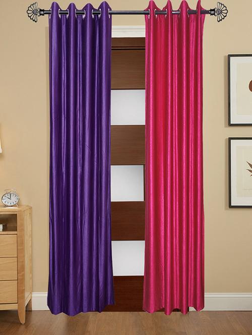 solid crush window curtain set of 2 60 x 48 in(size : 152 x 122 cm) - 13096198 - Very Small Image - 1
