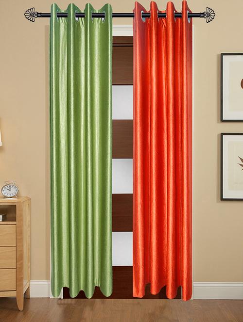 solid crush window curtain set of 2 60 x 48 in(size : 152 x 122 cm) - 13096203 - Very Small Image - 1