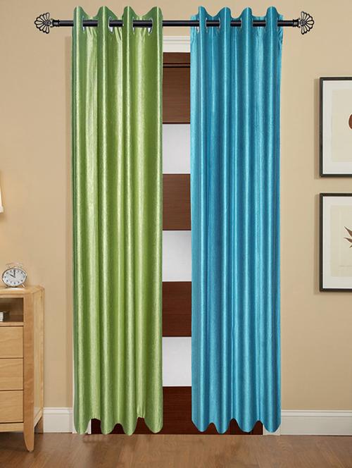 solid crush window curtain set of 2 60 x 48 in(size : 152 x 122 cm) - 13096205 - Very Small Image - 1