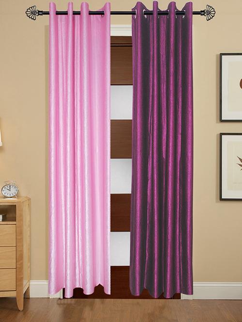 solid crush window curtain set of 2 60 x 48 in(size : 152 x 122 cm) - 13096219 - Very Small Image - 1
