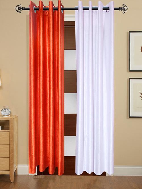 solid crush window curtain set of 2 60 x 48 in(size : 152 x 122 cm) - 13096221 - Very Small Image - 1