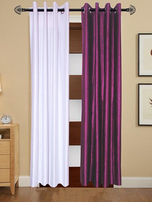 solid crush window curtain set of 2 60 x 48 in(size : 152 x 122 cm) - 13096234 - Very Small Image - 1