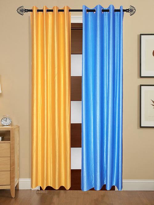 solid crush window curtain set of 2 60 x 48 in(size : 152 x 122 cm) - 13096244 - Very Small Image - 1
