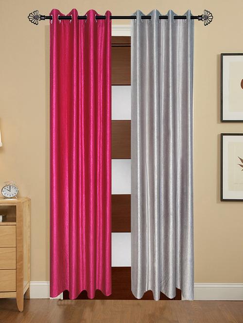 solid crush window curtain set of 2 60 x 48 in(size : 152 x 122 cm) - 13096253 - Very Small Image - 1