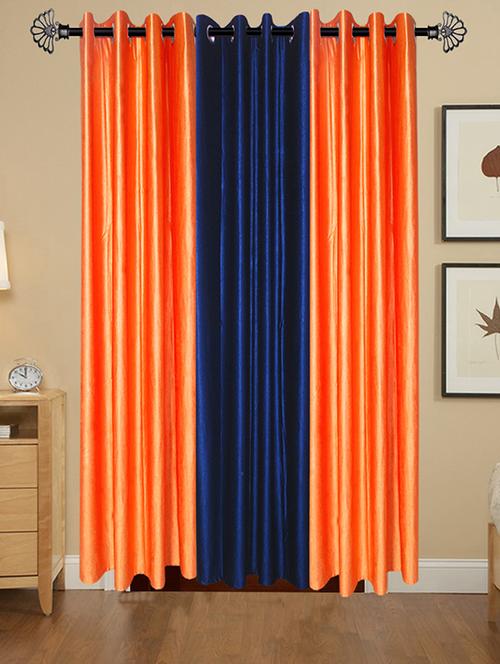 solid crush window curtain set of 3 60 x 48 in(size : 152 x 122 cm) - 13096285 - Very Small Image - 1