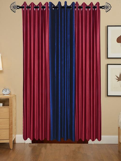 solid crush window curtain set of 3 60 x 48 in(size : 152 x 122 cm) - 13096301 - Very Small Image - 1