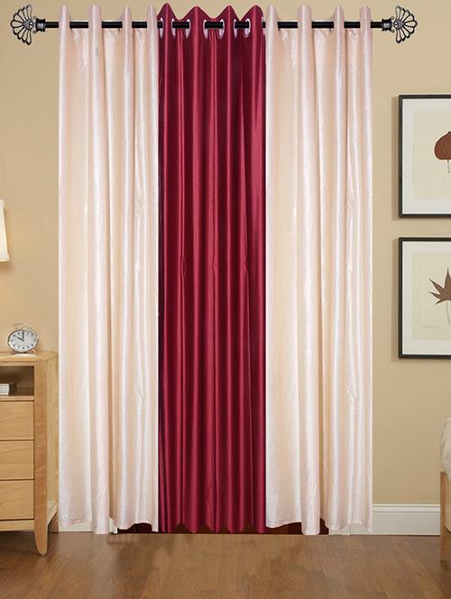 solid crush window curtain set of 3 60 x 48 in(size : 152 x 122 cm) - 13096323 - Very Small Image - 1