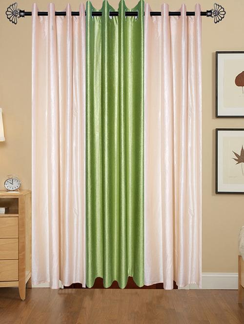 solid crush window curtain set of 3 60 x 48 in(size : 152 x 122 cm) - 13096327 - Very Small Image - 1
