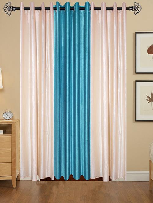 solid crush window curtain set of 3 60 x 48 in(size : 152 x 122 cm) - 13096331 - Very Small Image - 1