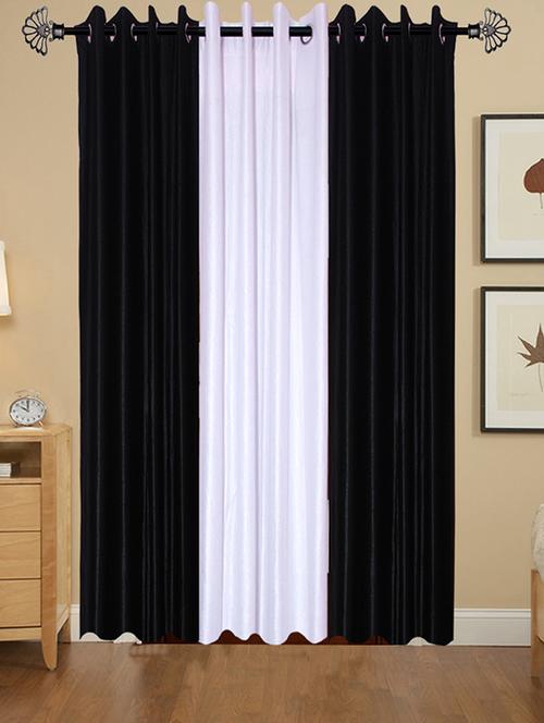 solid crush window curtain set of 3 60 x 48 in(size : 152 x 122 cm) - 13096346 - Very Small Image - 1