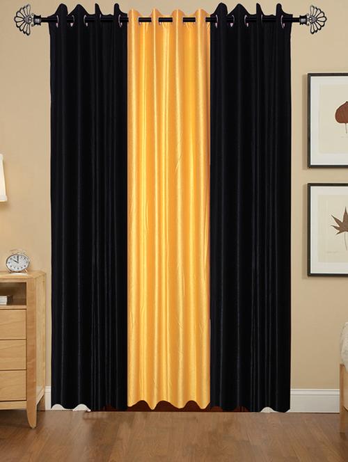 solid crush window curtain set of 3 60 x 48 in(size : 152 x 122 cm) - 13096348 - Very Small Image - 1