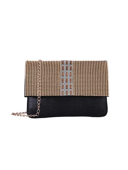 black leatherette sling bag - 13099241 - Very Small Image - 1