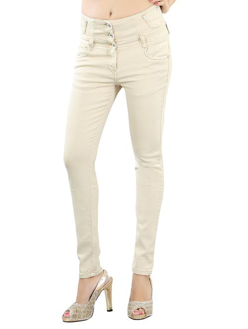 beige denim jeans - 13104933 - Very Small Image - 1