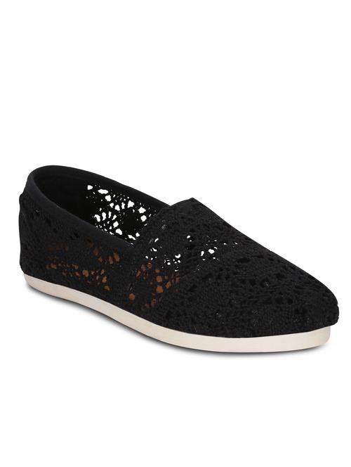 black fabric casual shoes - 13105130 - Very Small Image - 1