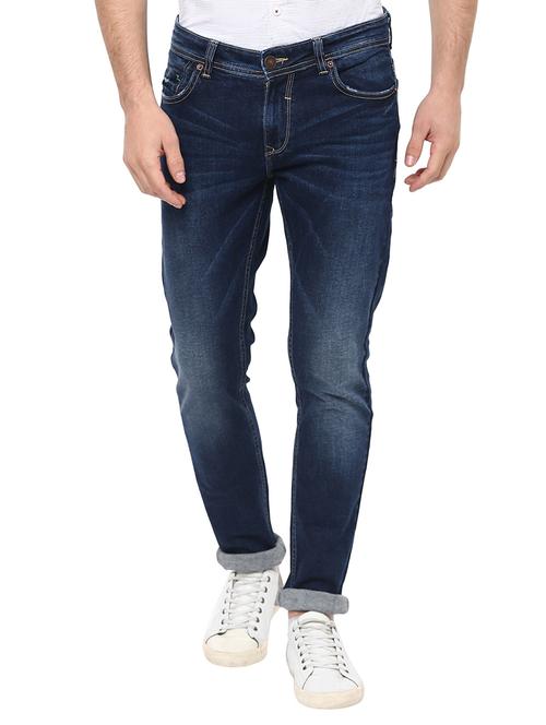 dark blue cotton jeans - 13107695 - Very Small Image - 1