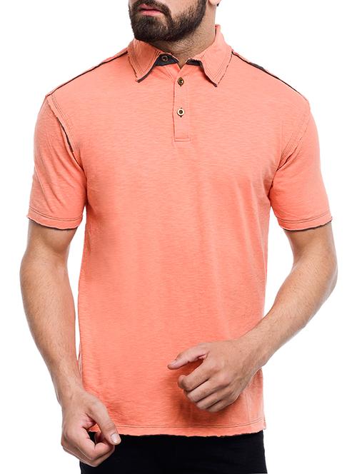 orange cotton tshirt - 13108314 - Very Small Image - 1