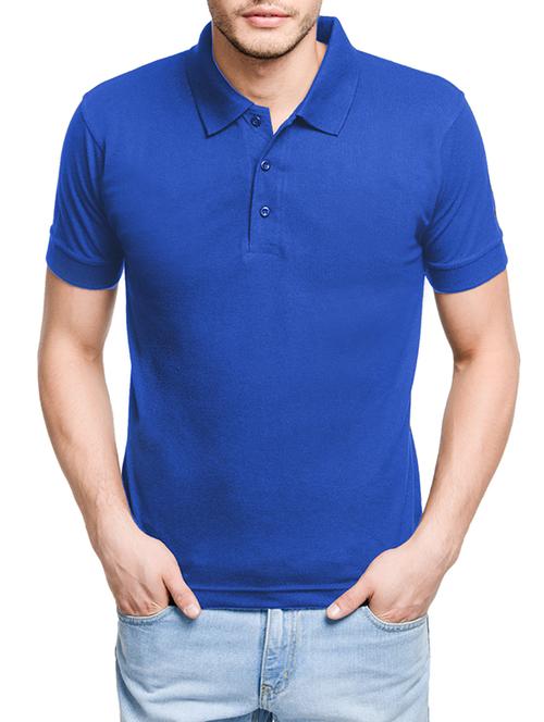 blue cotton tshirt - 13108333 - Very Small Image - 1