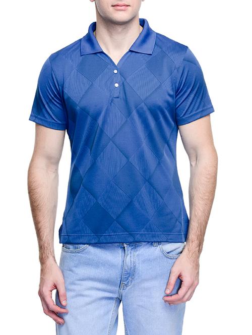 blue polyester tshirt - 13108347 - Very Small Image - 1