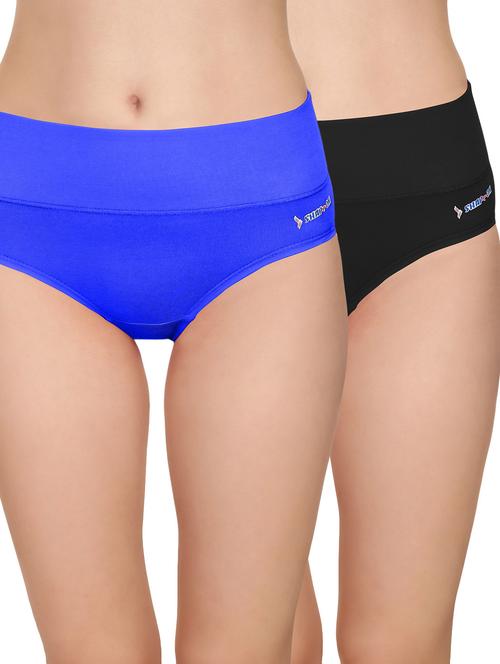 set of 2 multicolored cotton panties - 13108783 - Very Small Image - 1