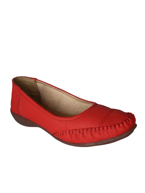 red leatherette ballerina - 13112261 - Very Small Image - 1