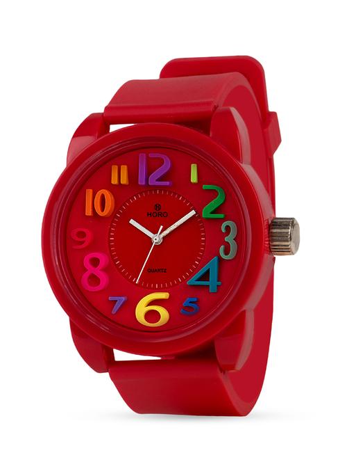 red 3d round dial kids watch - 1311358 - Very Small Image - 1