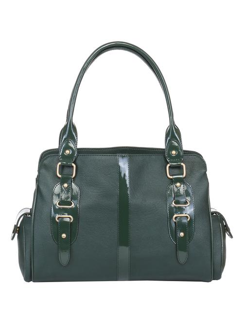 green leatherette handbag - 13114930 - Very Small Image - 1